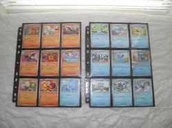 Pokemon Stellar Crown MASTER SET STARTER ALL Common, Uncommon, Rares 125 Cards - Image 3
