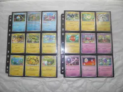 Pokemon Stellar Crown MASTER SET STARTER ALL Common, Uncommon, Rares 125 Cards - Image 4