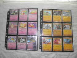 Pokemon Stellar Crown MASTER SET STARTER ALL Common, Uncommon, Rares 125 Cards - Image 5