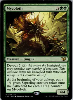 Mycoloth Commander 2015 Rare NM Magic: The Gathering 192 Normal - Image 1