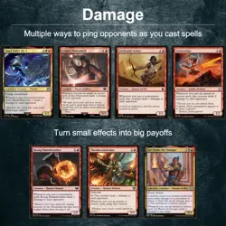 Judith Carnage Connoisseur Magic Gathering Commander Rakdos Spellslinger Deck - Image 4