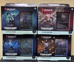 Magic the Gathering: Duskmourn House of Horror Commander Deck Set (Set of 4) - Image 1