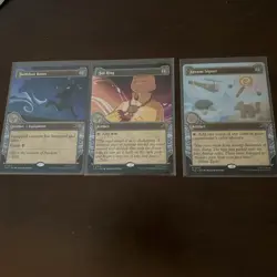 Avatar MTG Commander Bundle Staples - Sol Ring, Swiftfoot Boots, Arcane Signet - Image 1