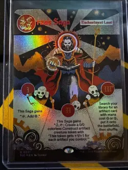 MTG Magic the Gathering Urza's Saga Foil Secret Lair Encyclopedia - Image 1