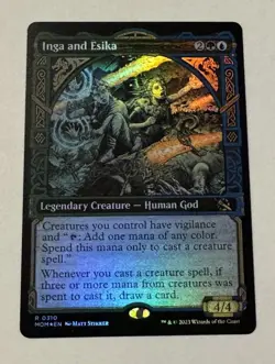 Inga and Esika (Showcase) March of the Machine FOIL LP - Image 1