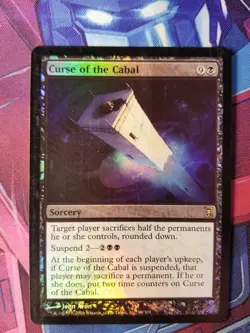 Curse of the Cabal (Time Spiral) LP foil MTG #99 - Image 1