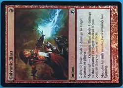 Magic: The Gathering (MTG) Scars Of Mirrodin Foil Galvanic Blast [SOM] - Image 2