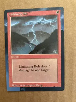 Lightning Bolts (Revised) ALTERED playset of Four (4) - handpainted [Set A] - Image 2
