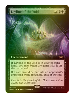Leyline of the Void - Foil - Extended Art Duskmourn - Image 1