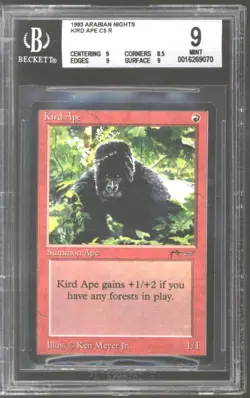 Magic MTG Arabian Nights Kird Ape BGS 9 (8.5, 9, 9, 9.5) NEAR MINT NM - Image 1