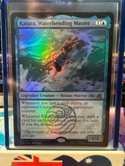 Magic the Gathering (MTG) - Katara, Waterbending Master (FOIL) - Image 1
