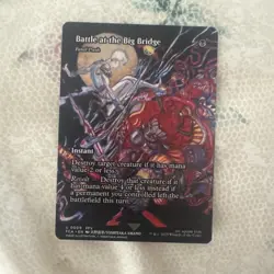 MTG Battle at the Big Bridge - Fatal Push (Showcase) Foil NM FINAL FANTASY: Thro - Image 1