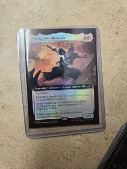 x1 Sokka, Swordmaster - Foil - Extended Art M MTG Avatar: The Last Airbender: Et - Image 2