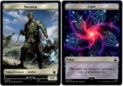 1x MTG - Soldier \ Copy Token #08/01 - Doctor Who - Image 1