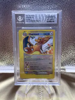 Pokemon TCG 2003 Charizard Skyridge Reverse Holo Foil Italian (Authentic) *Desc* - Image 1