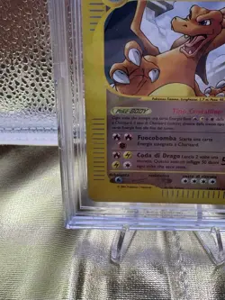 Pokemon TCG 2003 Charizard Skyridge Reverse Holo Foil Italian (Authentic) *Desc* - Image 3