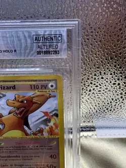 Pokemon TCG 2003 Charizard Skyridge Reverse Holo Foil Italian (Authentic) *Desc* - Image 5