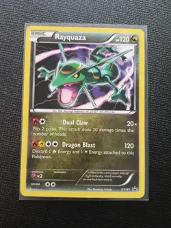 Pokemon TCG - Rayquaza XY141 - Black Star Promo - LP - Image 1
