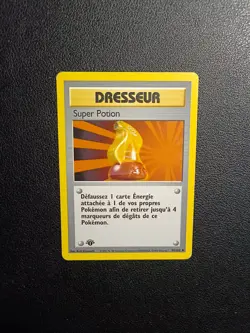 Carte Pokemon UNCO Super Potion 90/102 Set de Base Edition 1 Wizards FR - Image 1