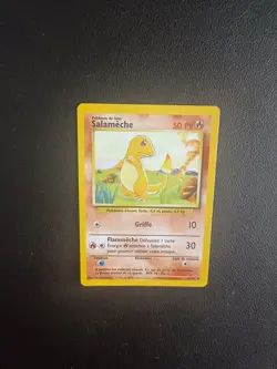 Carte Pokemon Salameche 46/102 edition 2 set de base Wizards FR Exc - Image 1