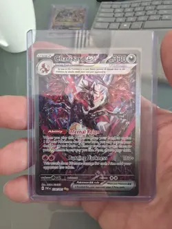 Pokemon TCG Charizard EX 234/091 FULL ART - Paldean Fates - Image 1