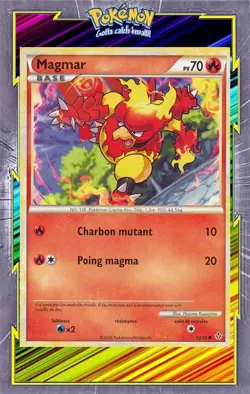 🌈Magmar - HS02:Dechainement - 52/95 - Carte Pokemon Francaise - Image 1