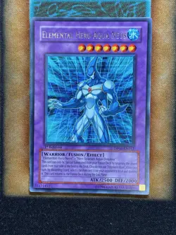 Yugioh Elemental Hero Aqua Neos DP03-EN012 Rare 1st Ed NM - Image 1