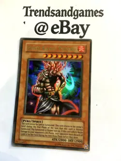 YUGIOH - HINO-KAGU-TSUCHI - LOD-070 - ULTRA RARE - NEAR MINT LEGACY OF DARKNESS - Image 3