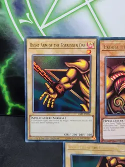 Yugioh Exodia the Forbidden One Complete Set LART-EN004 Lost Art Promos NM - Image 2