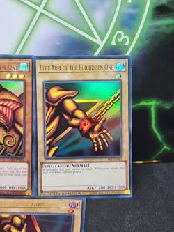 Yugioh Exodia the Forbidden One Complete Set LART-EN004 Lost Art Promos NM - Image 4