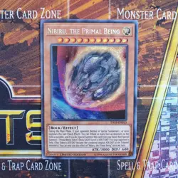1x Nibiru, the Primal Being - Secret Rare - TN19-EN013 - Limited Edition - LP - Image 1