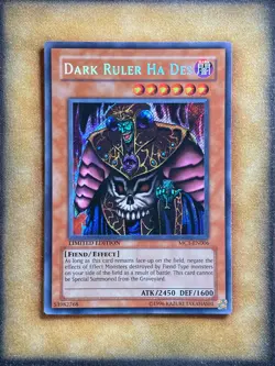 Yugioh Dark Ruler Ha Des MC1-EN006 Secret Rare Limited Edition NM - Image 1