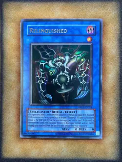Yugioh Relinquished RP01-EN054 Ultra Rare 2024 Print NM - Image 1