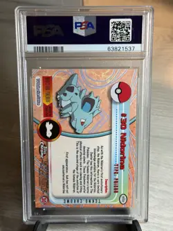2000 Topps Chrome PSA 10 TEKNO Nidorina Pokemon TV Card - Population 1 of 6 - Image 2