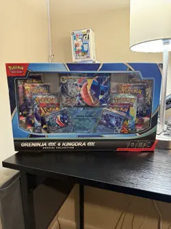 Pokemon Trading Card Game Greninja and Kingdra Ex Special Collection Box Sealed - Image 1