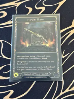 Flesh and Blood FAB Hanabi Blaster (Marvel) NM Cold Foil Dynasty - Image 1