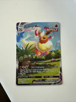 Flareon VMAX SWSH180 Sword & Shield Promo Holo Card Near Mint Condition - Image 1