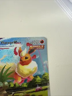 Flareon VMAX SWSH180 Sword & Shield Promo Holo Card Near Mint Condition - Image 4