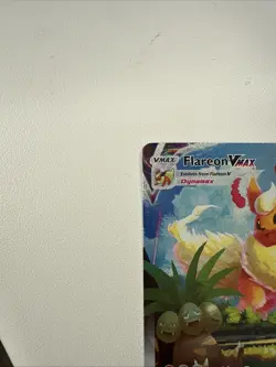 Flareon VMAX SWSH180 Sword & Shield Promo Holo Card Near Mint Condition - Image 5