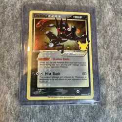 Greninja Gold Star SWSH144 Sword & Shield Promo Card Holo Celebrations - Image 1