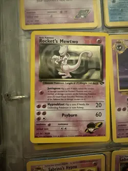Rockets Mewtwo Holo Card 14/132 Mint/Near Mint Condition - Image 1