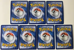 Pokemon 7 Card Lot!!! See Pictures and Description For Condition!!!! - Image 2