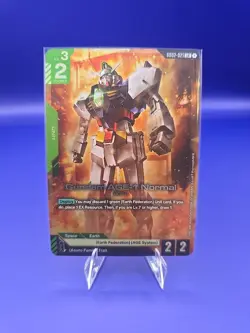 Gundam AGE-1 Normal (GD02-021) [Foil] (NM) - Gundam Card Game - Dual Impact - Image 1