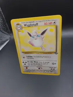 LP Wigglytuff 32/64 Non Holo Jungle Set Rare Pokemon Card WOTC Vintage TCG - Image 3