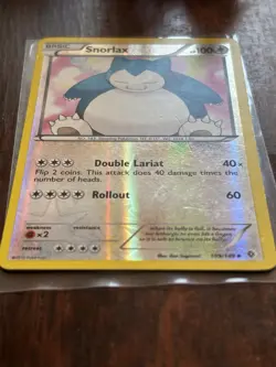 Pokemon TCG Snorlax 109/149 BW Boundaries Crossed Reverse Holo Card 2012 MP - Image 2