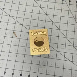 Pokemon Card Tag Cosplay Pikachu Mega Rayquaza 780HP Gold Foil Fan Art - Image 4