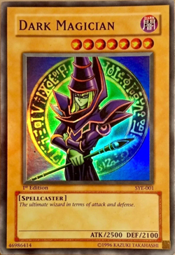 Dark Magician 1st Edition Super Rare SYE-001 YuGiOh TCG Card - Image 1