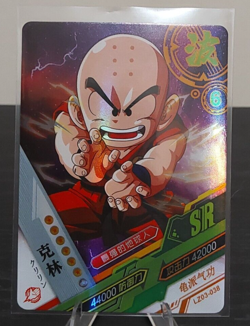 Krillin SR LZ03-038 Dragon Heroes Dragon Ball Anime TCG CCG Card - Image 1