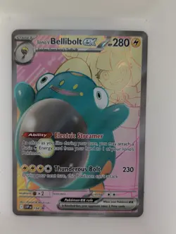 Iono's Bellibolt ex, Pokemon SV: Scarlet & Violet Promo Cards Promo, 194 NM - Image 1