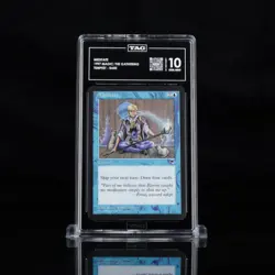 1997 Magic: The Gathering MTG Tempest Meditate Rare TAG 10 - Image 1